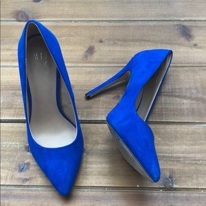 Electric Blue Heels